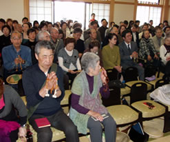 春季彼岸会法要の様子